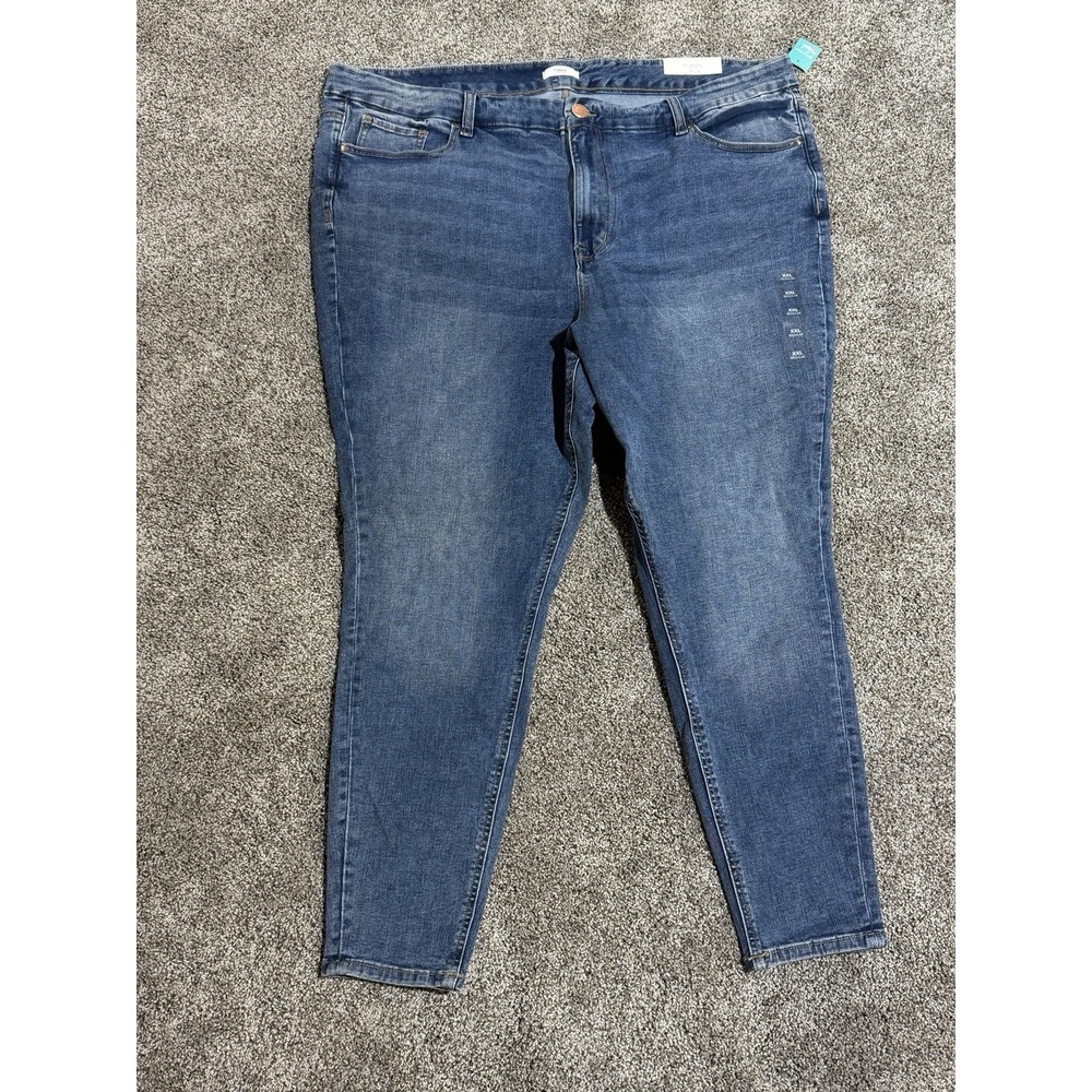 New Maurices Limitless Jegging Jeans Womens XXL Dark Blue Stretch High Rise